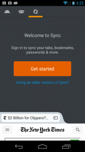 fennec-setup-sync
